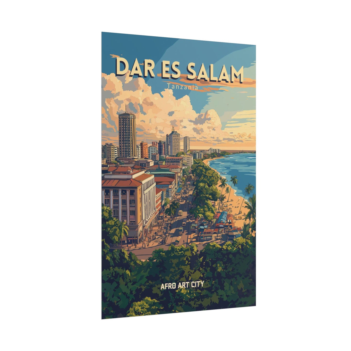 Tanzania - Dar es Salam ｜ Poster