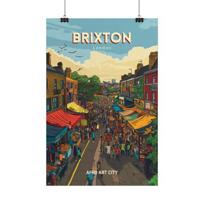 🇬🇧 United Kingdom - Brixton ｜ Poster