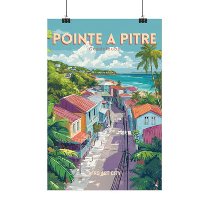 🇬🇵 Guadeloupe - Pointe-à-Pitre ｜ Poster