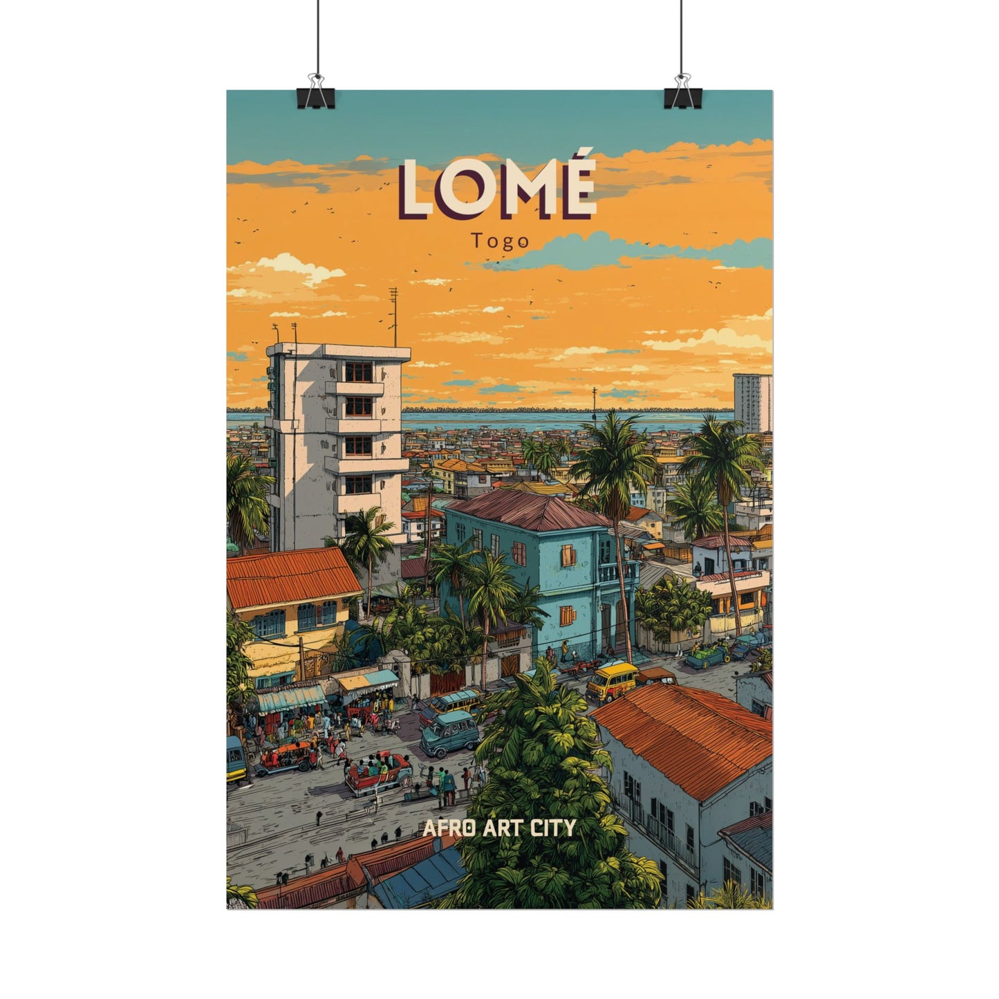 Togo - Lomé ｜ Poster