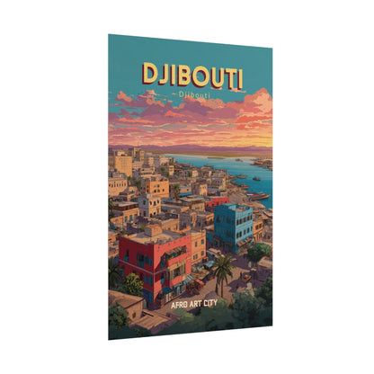 Djibouti - Djibouti City ｜ Poster