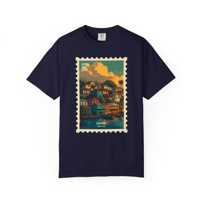 Saint Lucia - Castries | Postcards Travel T-Shirt