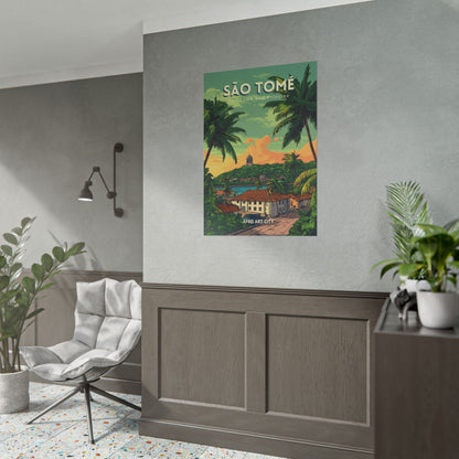 São Tomé and Príncipe - São Tomé ｜ Poster