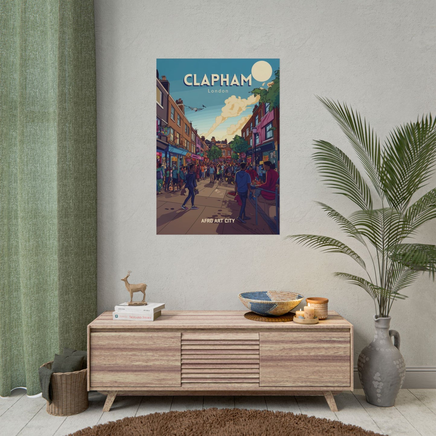 🇬🇧 United Kingdom - Clapham ｜ Poster