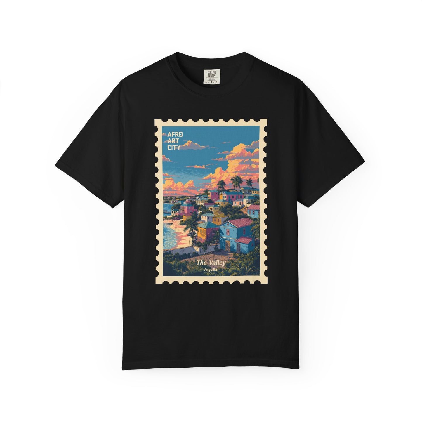 Anguilla - The Valley | Postcards Travel T-Shirt