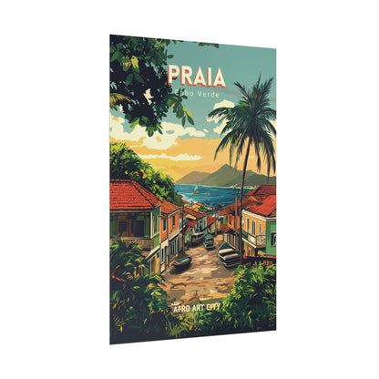 🇨🇻 Cabo Verde - Praia ｜ Poster