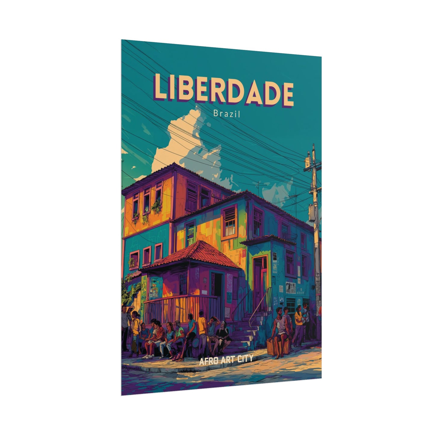 Brazil - Salvador, Liberdade｜Poster