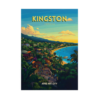 🇯🇲 Jamaica - Kingston ｜ Poster