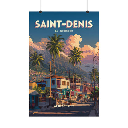 La Réunion - Saint-Denis｜Poster