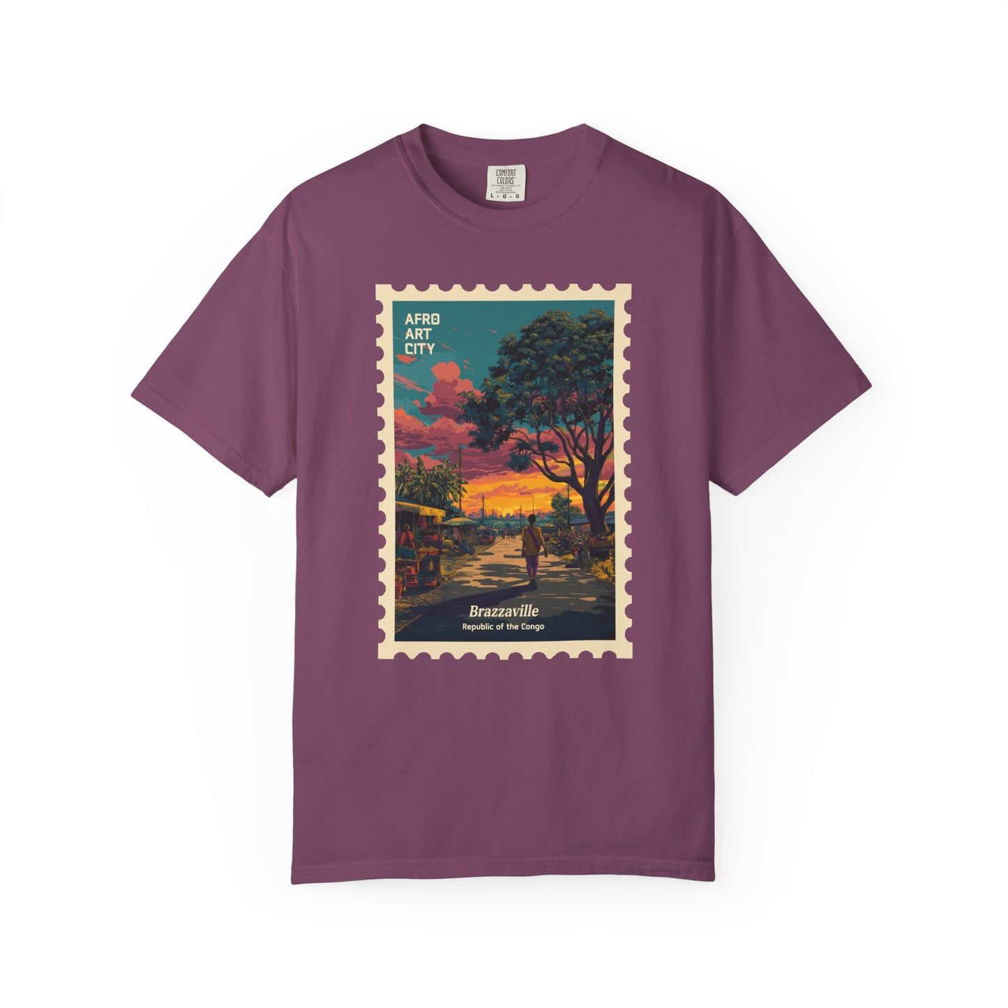 Congo - Brazzaville | Postcards Travel T-Shirt