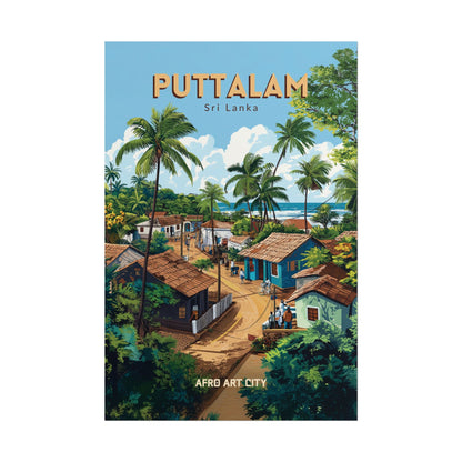 🇱🇰 Sri Lanka - Puttalam ｜ Poster