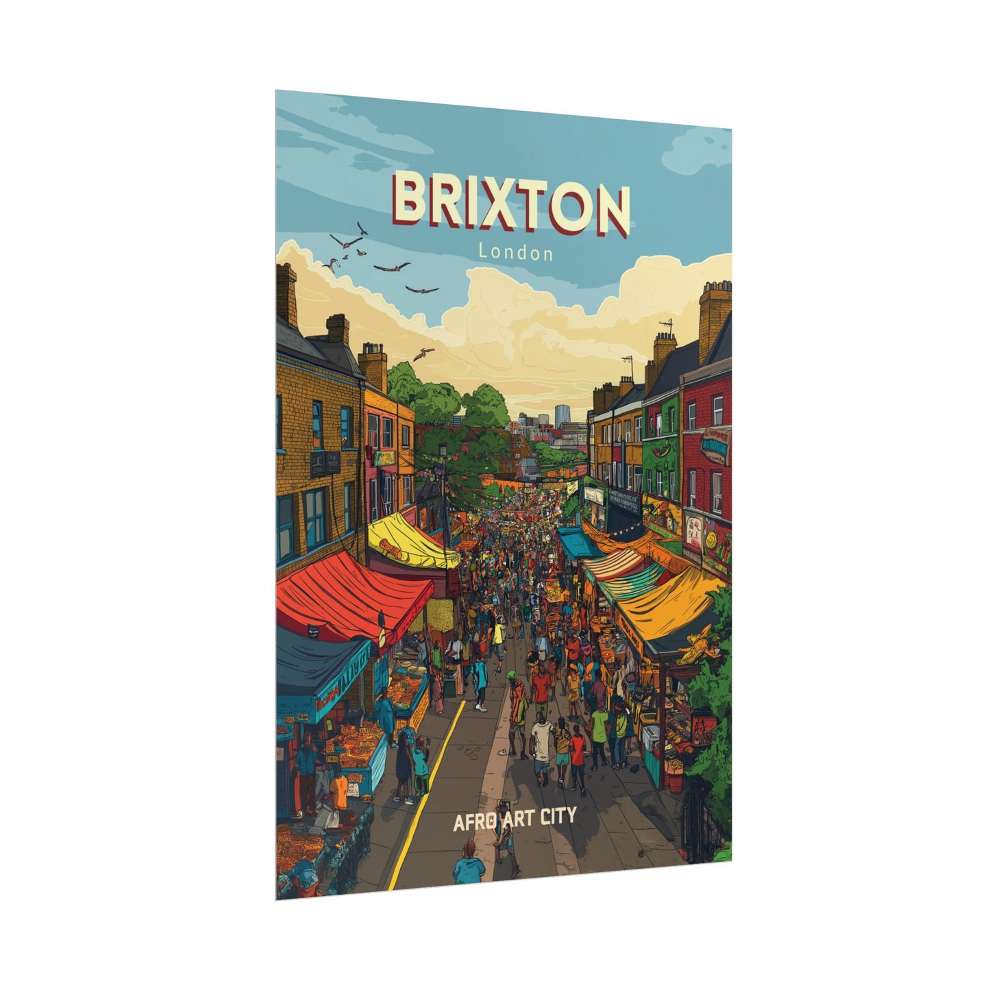 🇬🇧 United Kingdom - Brixton ｜ Poster