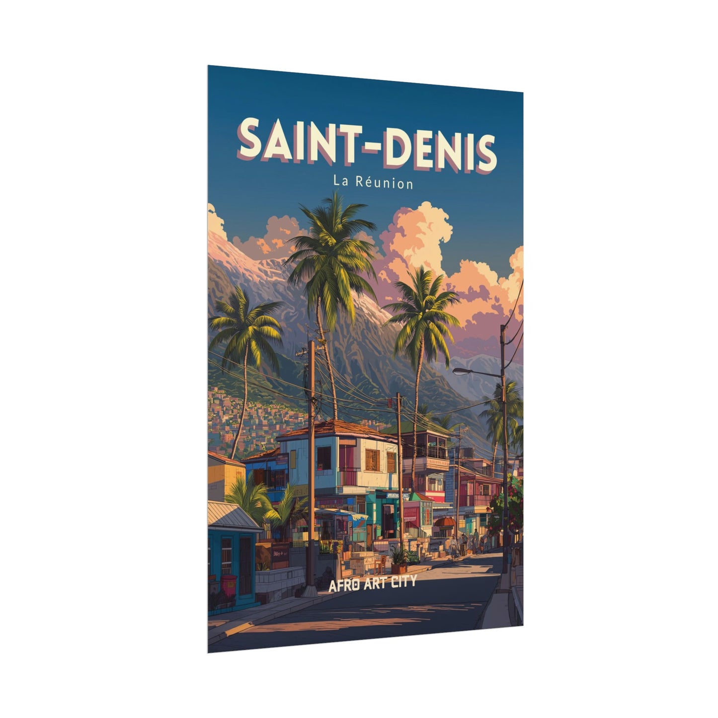 La Réunion - Saint-Denis｜Poster