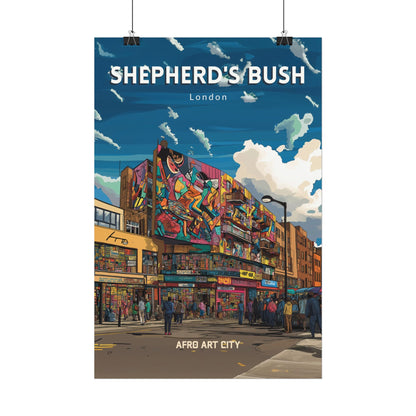 🇬🇧 United Kingdom - Shepherd's Bush ｜ Poster