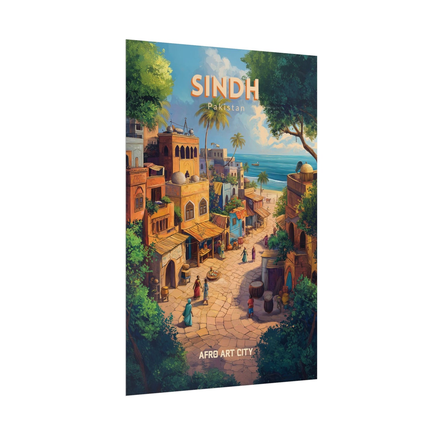 🇵🇰 Pakistan - Sindh ｜ Poster