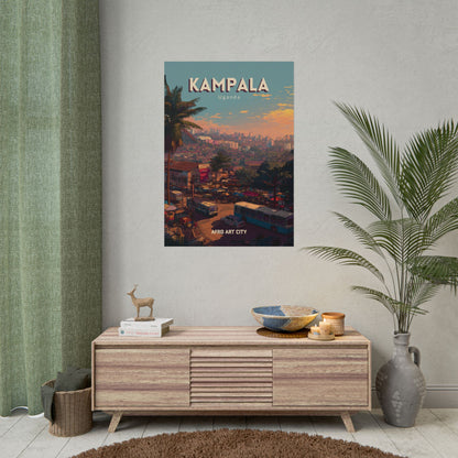 Uganda - Kampala ｜ Poster