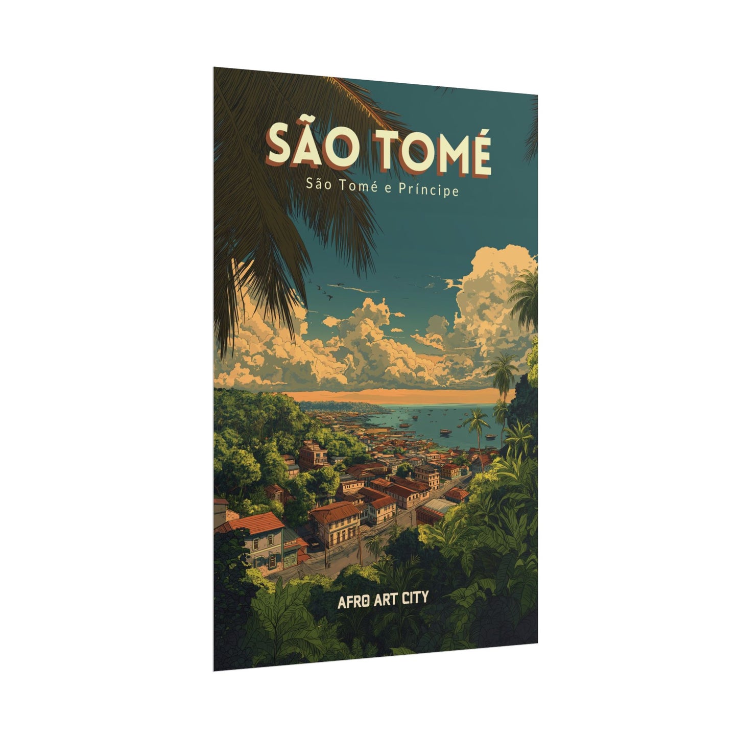 São Tomé and Príncipe - São Tomé ｜ Poster