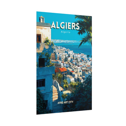 🇩🇿 Algeria - Algiers ｜ Poster