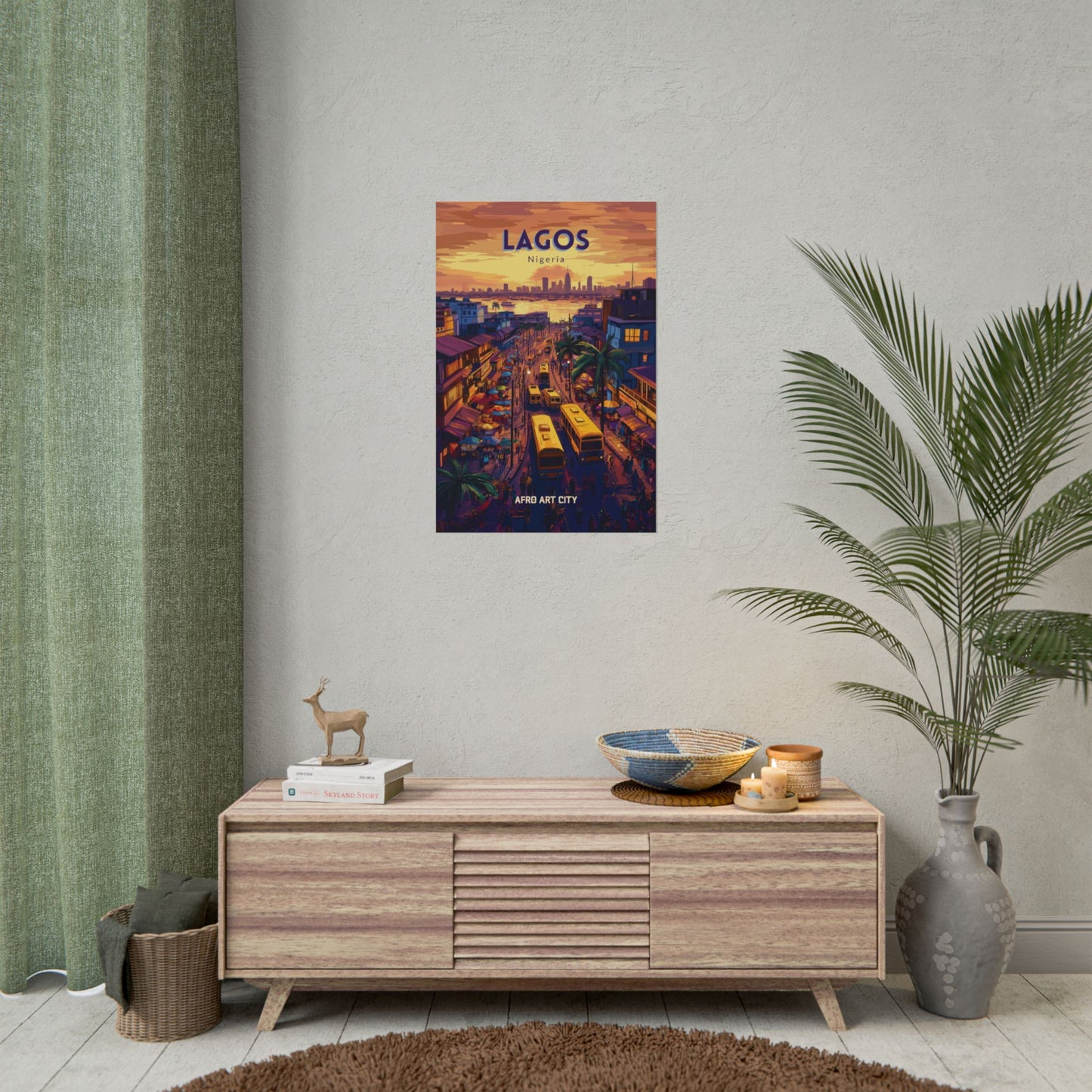 🇳🇬 Nigeria - Lagos ｜ Poster