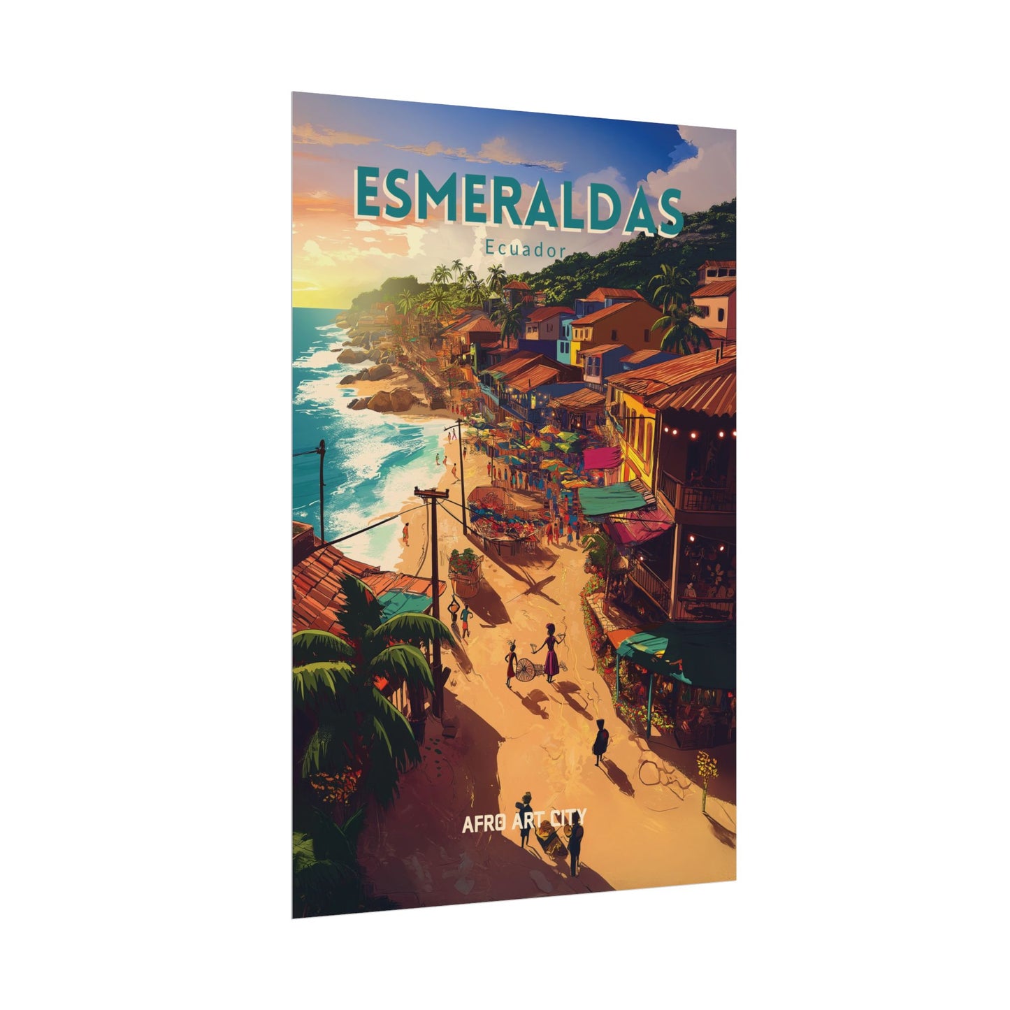 🇪🇨 Ecuador - Esmeraldas ｜ Poster