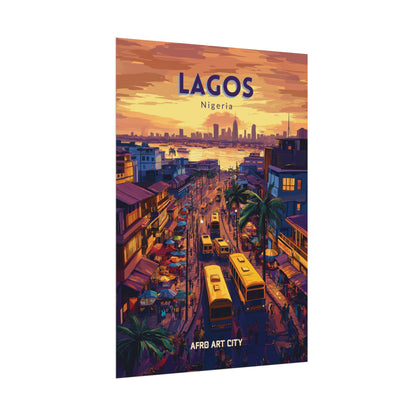 🇳🇬 Nigeria - Lagos ｜ Poster