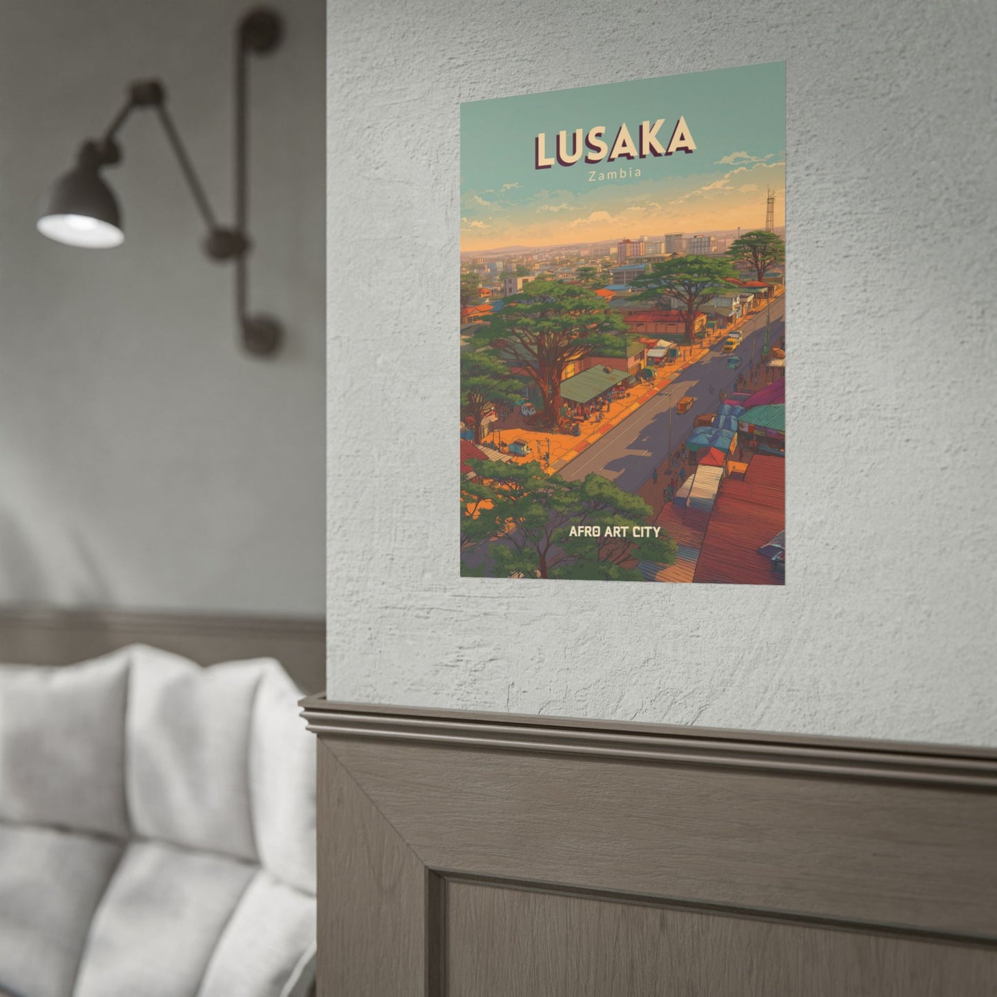 Zambia - Lusaka ｜ Poster