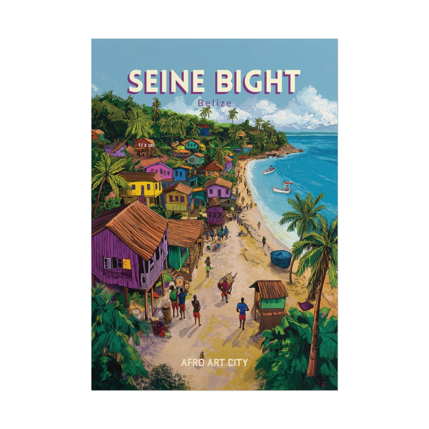 Belize - Seine Bight｜Poster