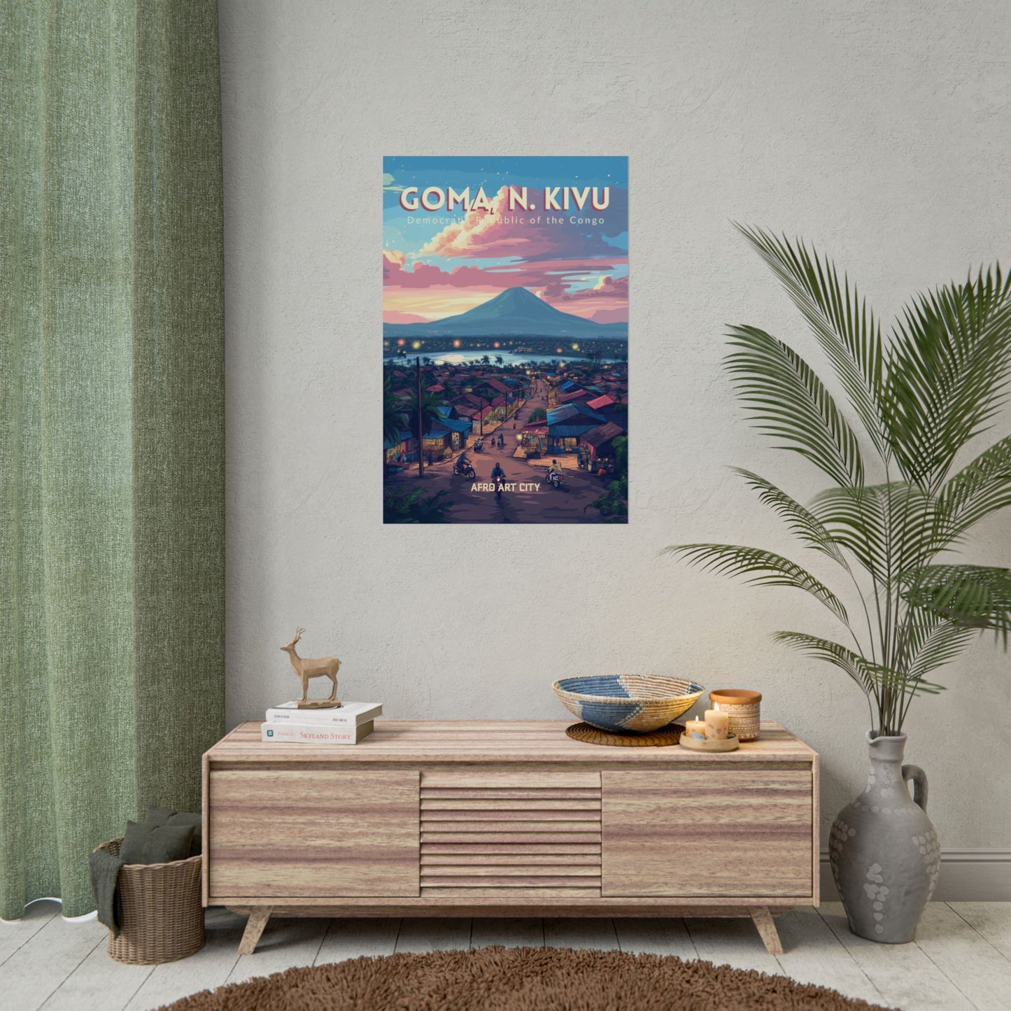 🇨🇩 Congo - Goma, North Kivu ｜ Poster