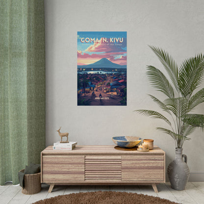 🇨🇩 Congo - Goma, North Kivu ｜ Poster