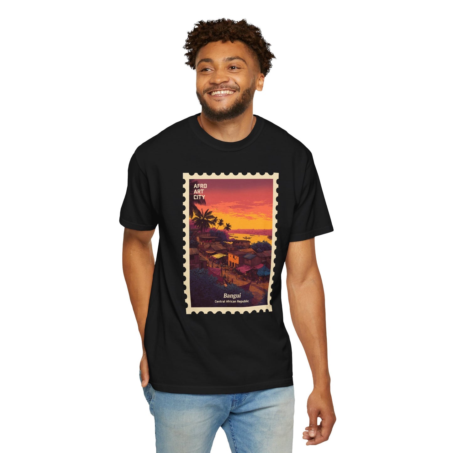 Central African Republic - Bangui | Postcards Travel T-Shirt