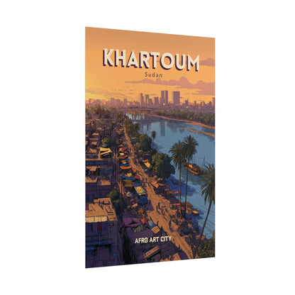 Sudan - Khartoum ｜ Poster