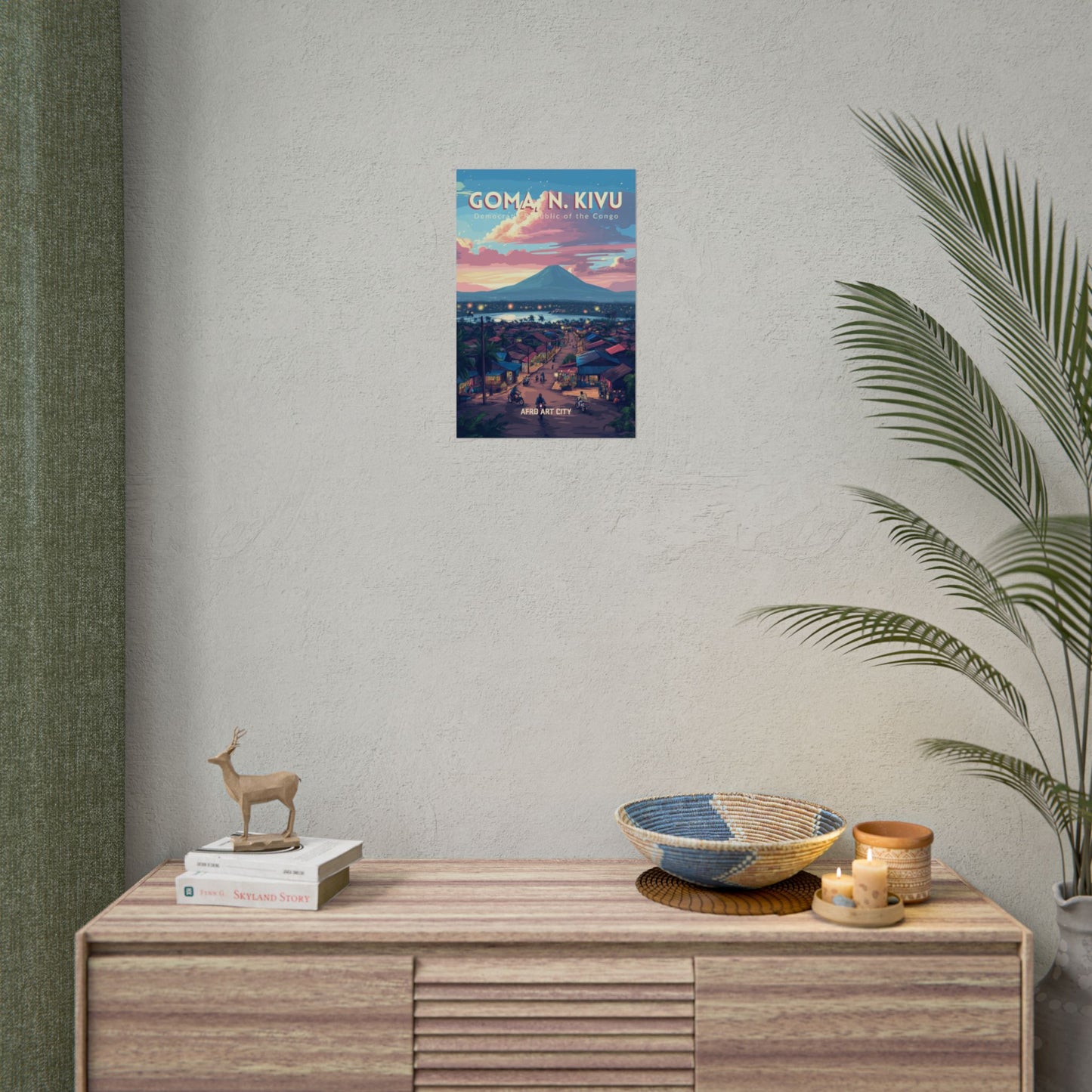 🇨🇩 Congo - Goma, North Kivu ｜ Poster