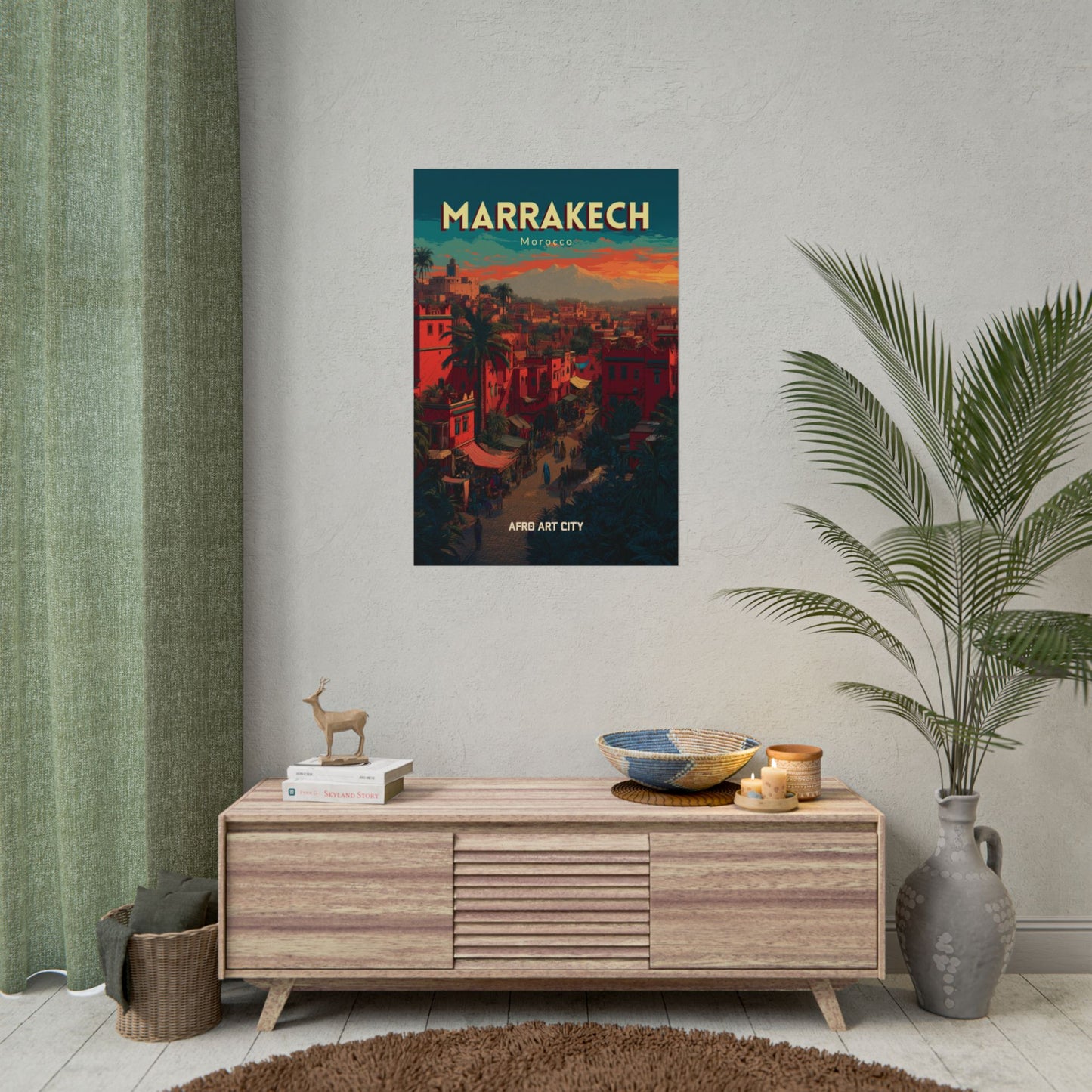 🇲🇦 Morocco - Marrakech ｜ Poster