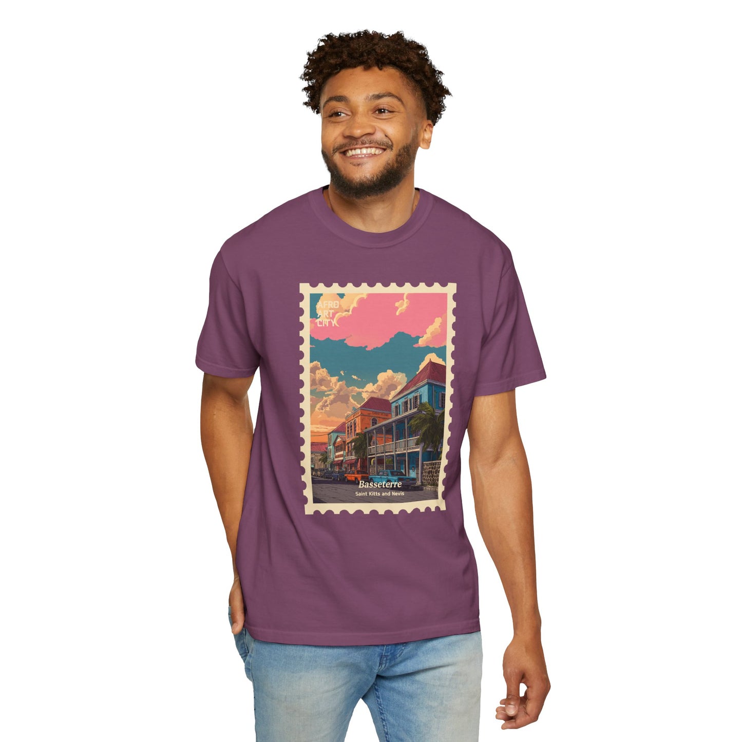 Saint Kitts and Nevis - Basseterre | Postcards Travel T-Shirt