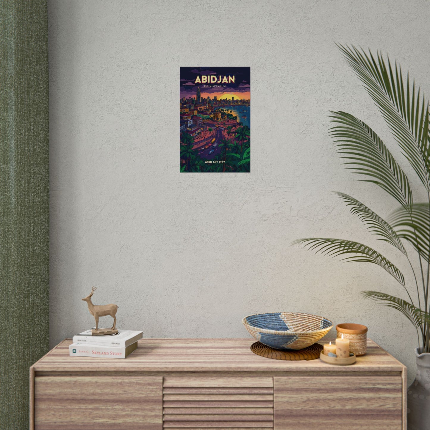 🇨🇮 Cote d'Ivoire - Abidjan ｜ Poster