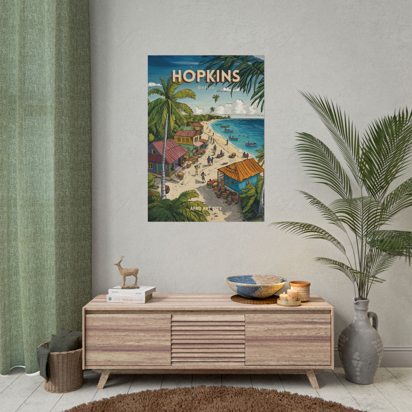 Belize - Hopkins｜Poster