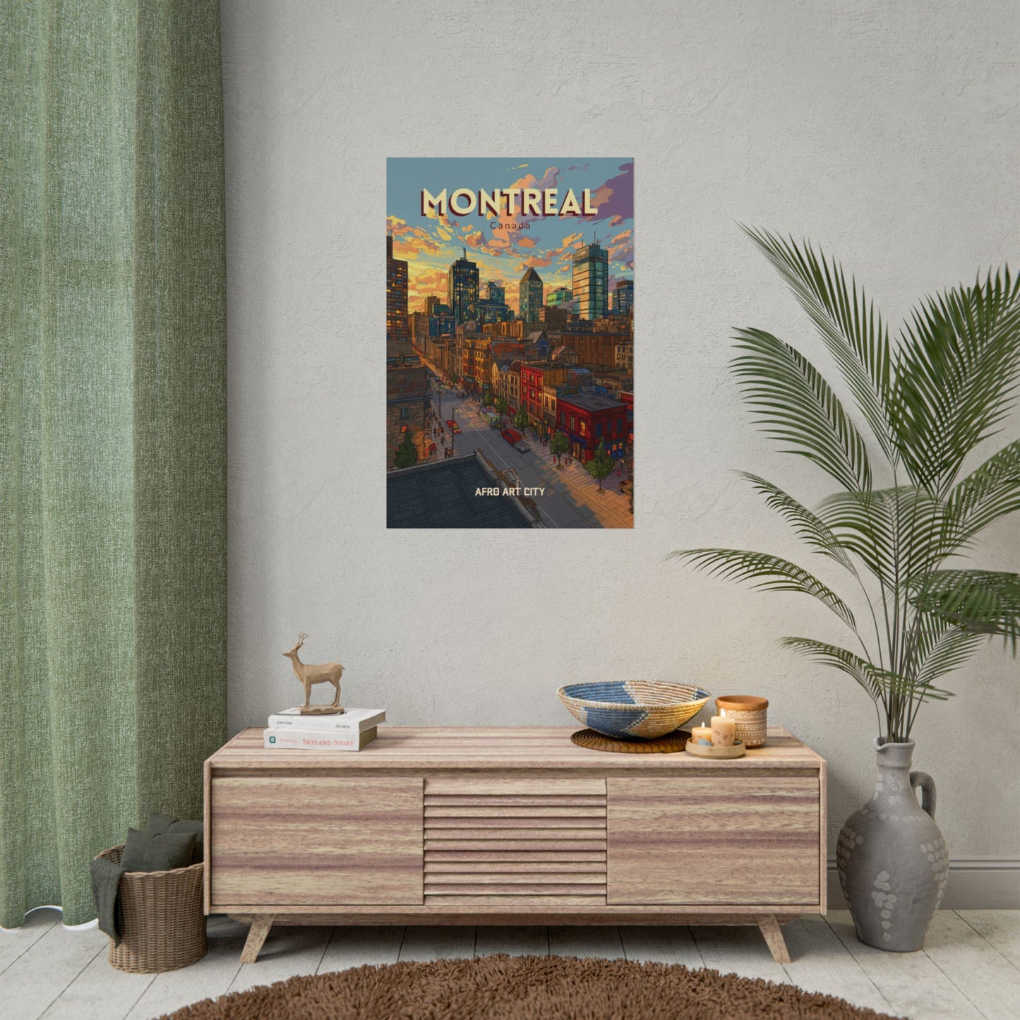Canada - Quebec, Montreal｜Poster