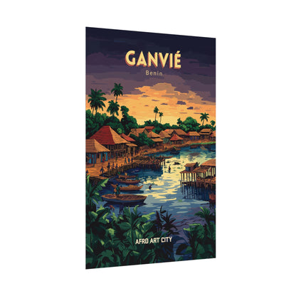 🇧🇯 Bénin - Ganvié ｜ Poster