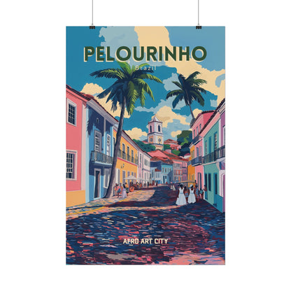 🇧🇷 Brazil - Pelourinho, Salvador, Bahia ｜ Poster