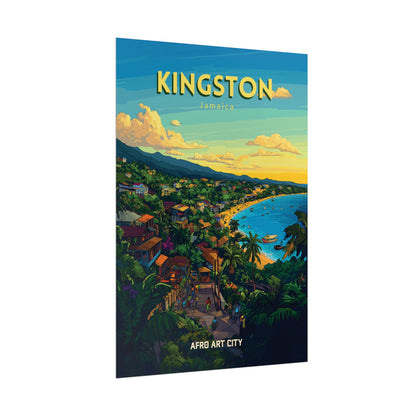 🇯🇲 Jamaica - Kingston ｜ Poster