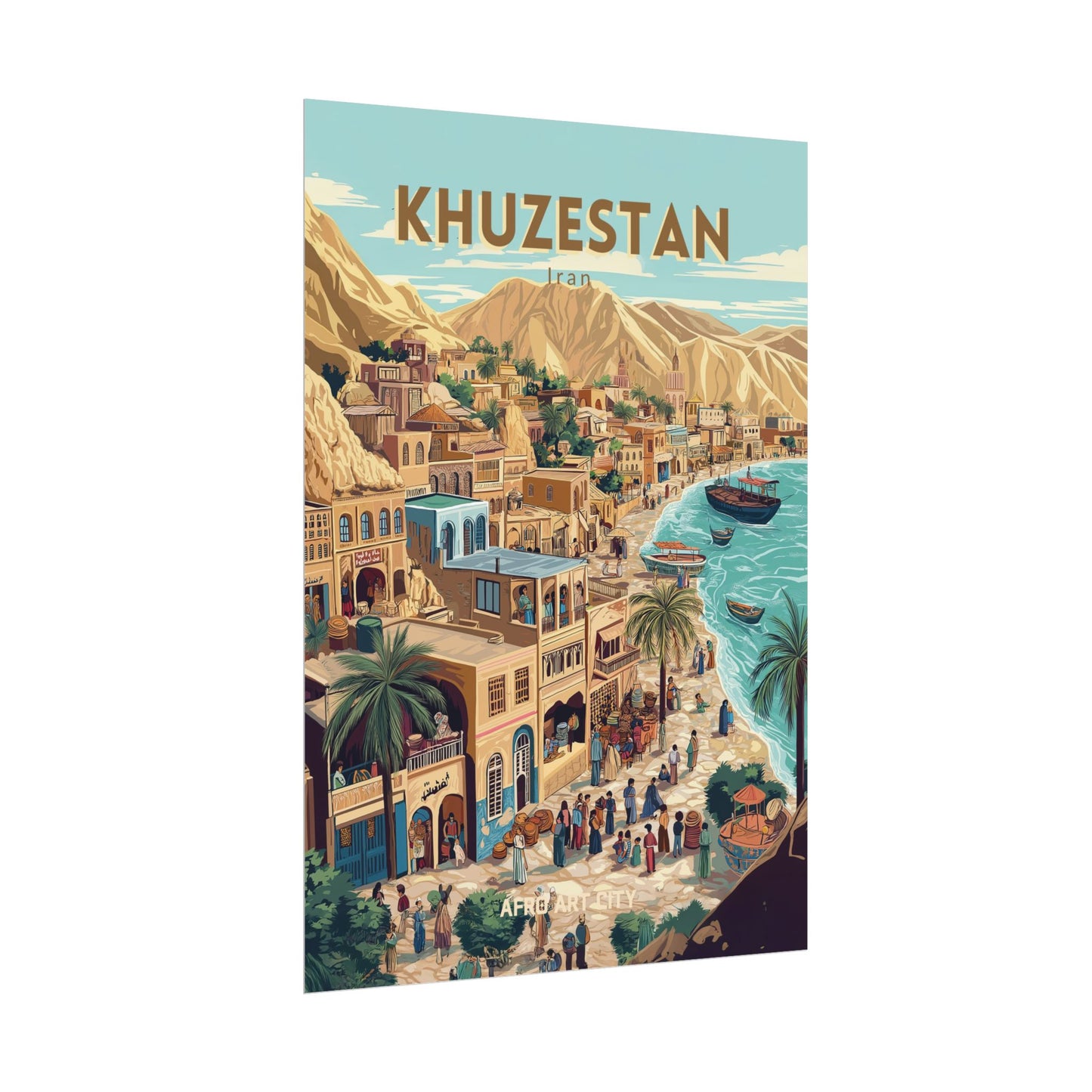 🇮🇷 Iran Khuzestan ｜ Poster