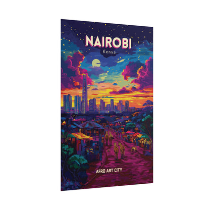 🇰🇪 Kenya - Nairobi ｜ Poster