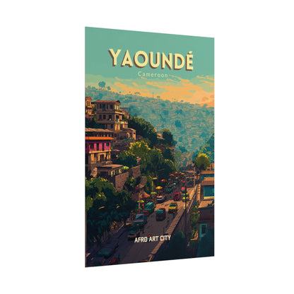 🇨🇲 Cameroon - Yaoundé ｜ Poster