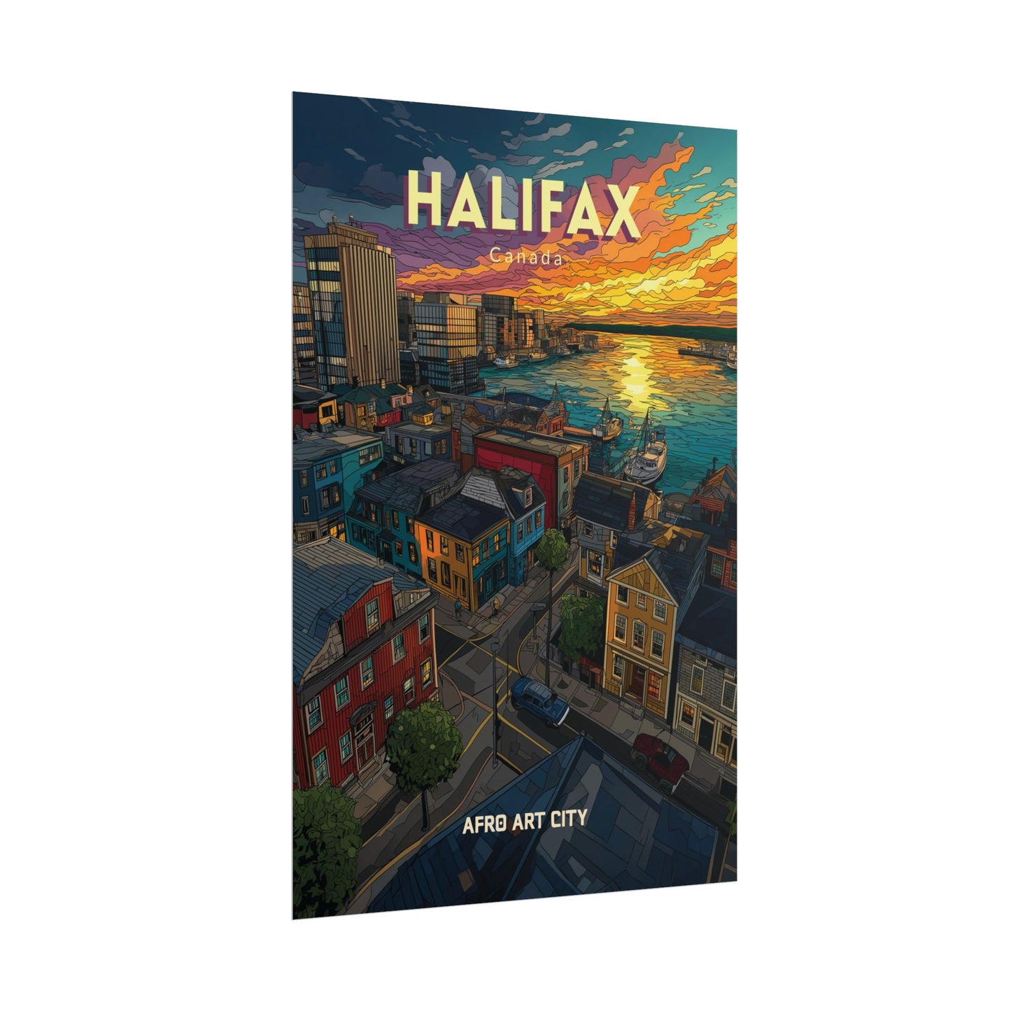 Canada - Nova Scotia, Halifax｜Poster