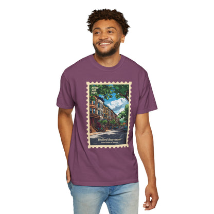 United States - New York, Bedford-Stuyvesant | Postcards Travel T-Shirt