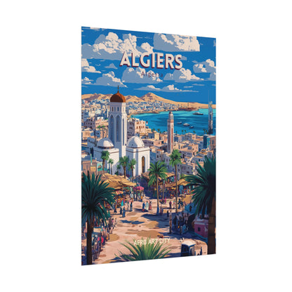 🇩🇿 Algeria - Algiers ｜ Poster