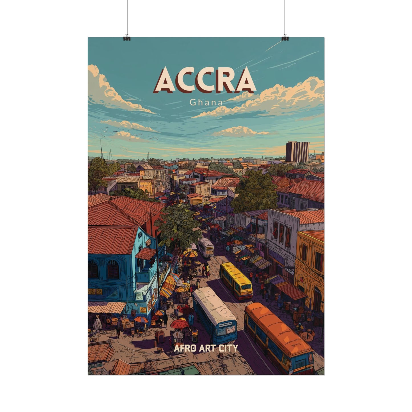 Ghana - Accra ｜ Poster
