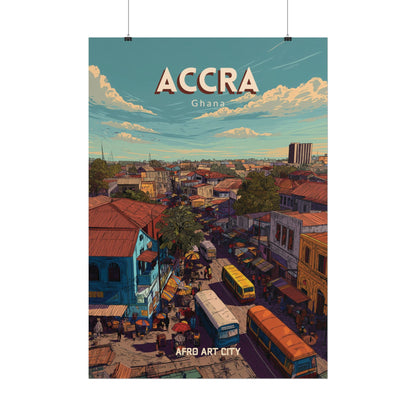 Ghana - Accra ｜ Poster