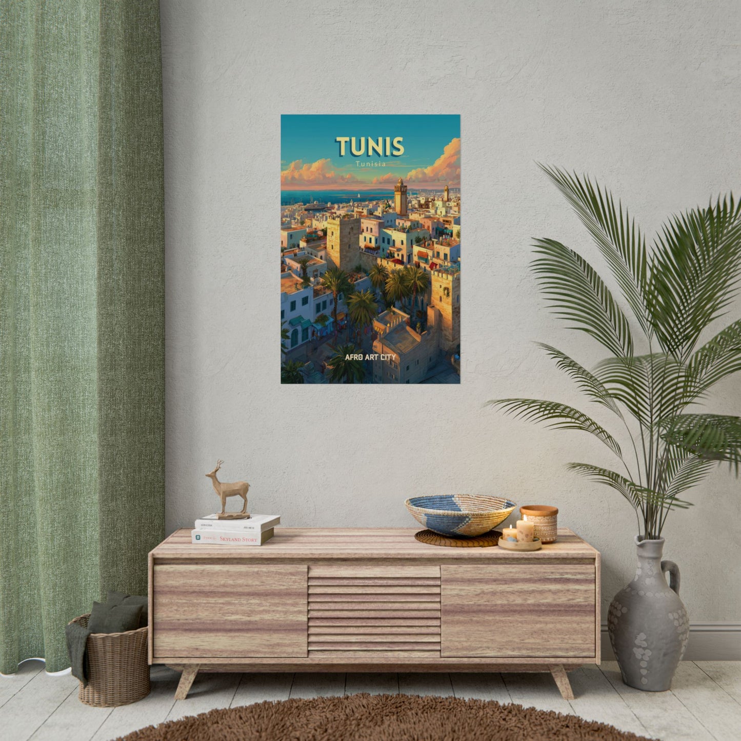 🇹🇳 Tunisia - Tunis ｜ Poster