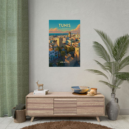 🇹🇳 Tunisia - Tunis ｜ Poster